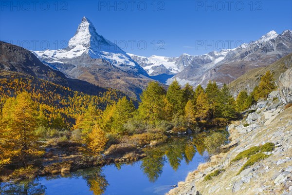 Matterhorn and Lake Grindji