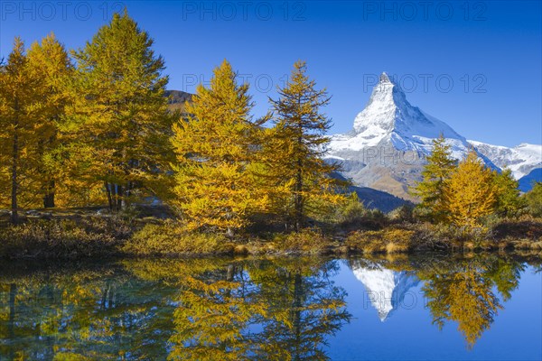 Matterhorn and Lake Grindji