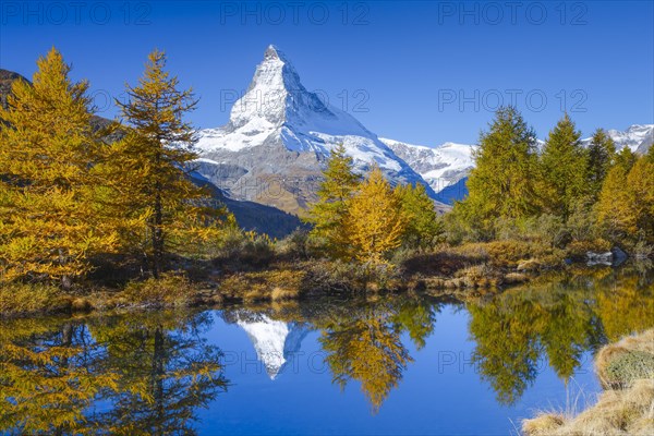 Matterhorn and Lake Grindji