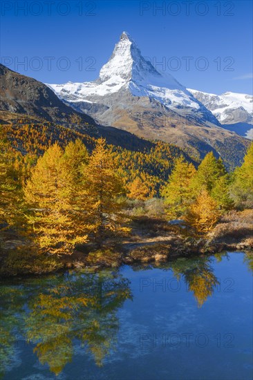 Matterhorn and Lake Grindji