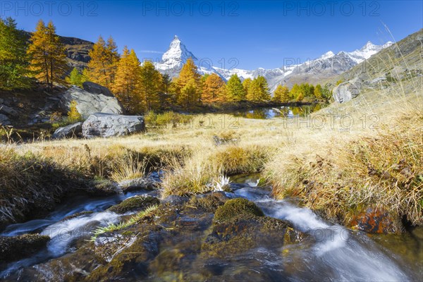 Matterhorn and Lake Grindji