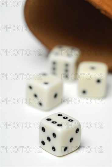 Dice and dice cup