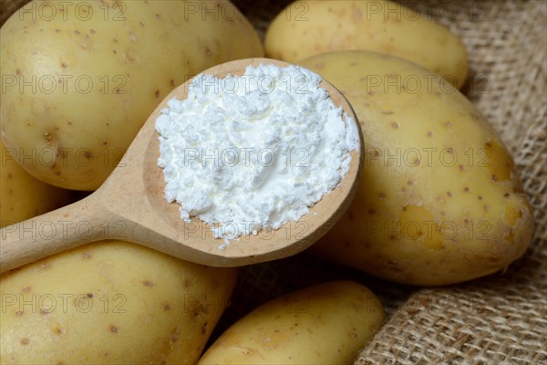 Potato starch and potatoes