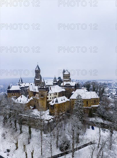 Braunfels Castle in winter