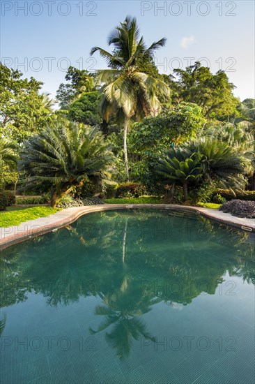 Swimming pool in the Bom Bom Resort