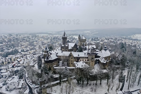 Braunfels Castle in winter