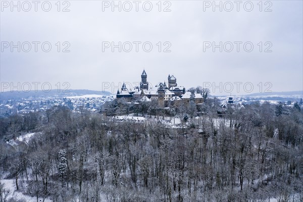 Braunfels Castle in winter