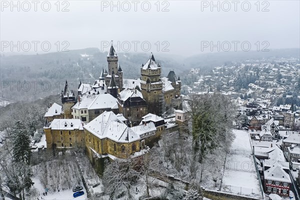 Braunfels Castle in winter