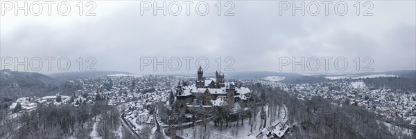 Braunfels Castle in winter