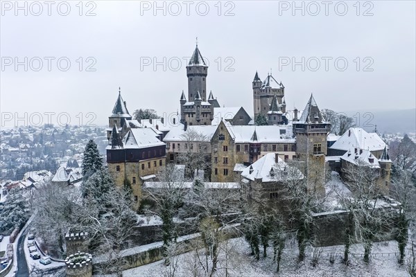 Braunfels Castle in winter