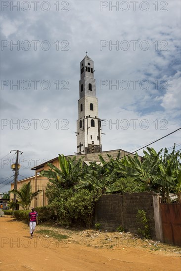 Colonial church in Kribi