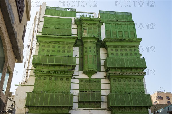 Traditional houses in the old town of Jeddah