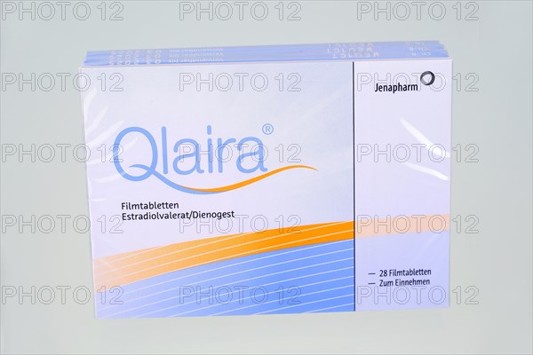 Contraceptive pill Qlaira from Jenapharm