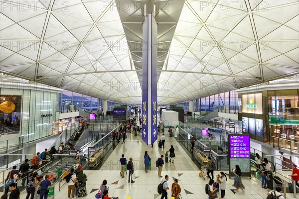 Terminal of Hong Kong Chek Lap Kok Airport