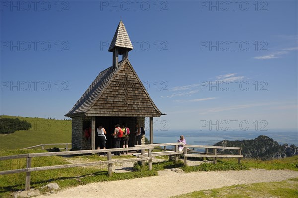 Steinling Chapel at the Steinlingalm below the Kampenwand