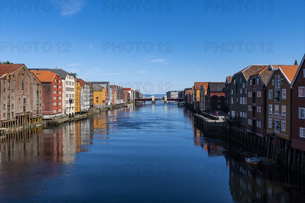 Old storehouses along the Nidelva