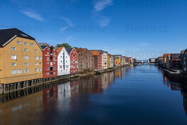 Old storehouses along the Nidelva