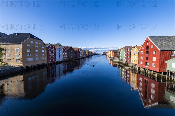 Old storehouses along the Nidelva