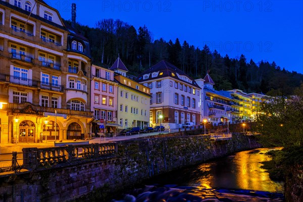 Twilight bath houses