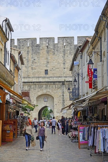 Porte de la Gardette in the northern ramparts