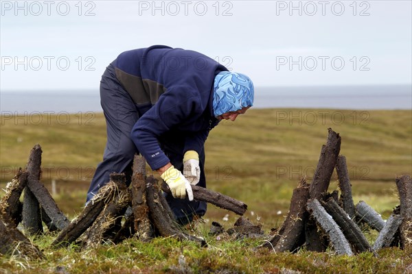 Peat digger