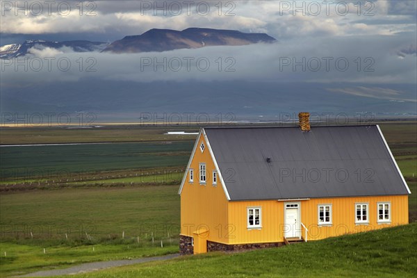 House in landscape