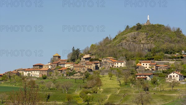 Usson village labelled Les Plus Beaux Villages de France