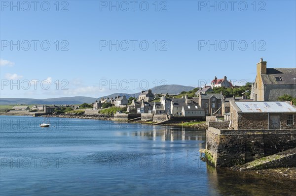 Old fishing houses by the sea