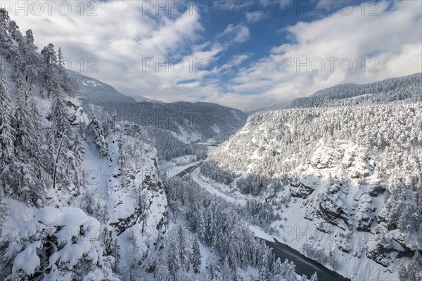 Ruinaulta or Rhine Gorge