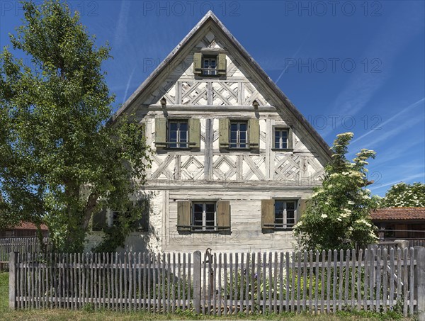 Historic farmhouse with farm garden built in 1711