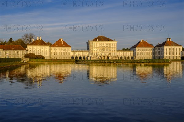 Morning atmosphere at Nymphenburg Palace