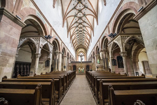 Interior of the Unesco world heritage site Maulbronn Monastery