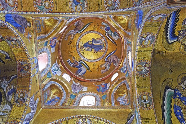 Magnificent ceiling paintings of the Chiesa di Santa Maria dell'Ammiraglio