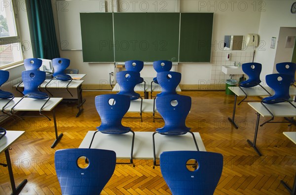 Empty classroom