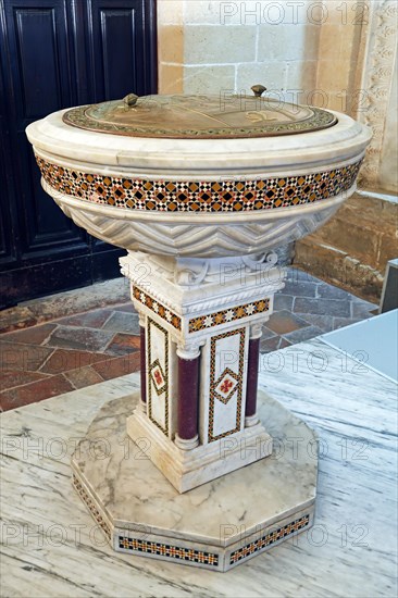 Baptismal font