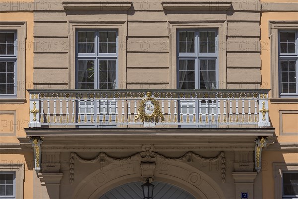 Portal balcony from the 19th century