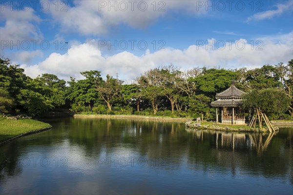 Unesco world heritage site Shikinaen Garden