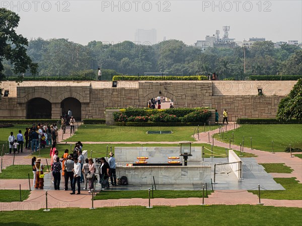 Raj Ghat Memorial or Gandhi Samadhi Monument