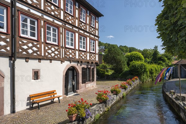 Gerberhaus in the old town of Schiltach in the Kinzigtal