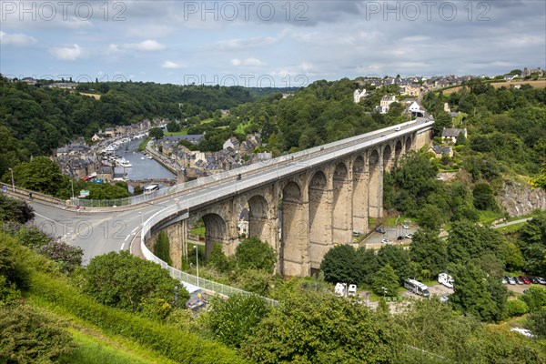 Viaduct over the river Rance