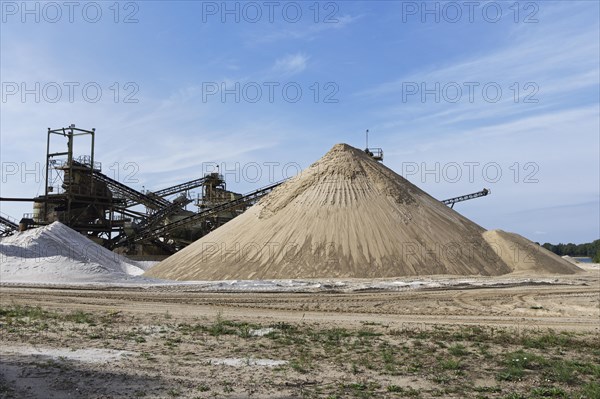 Gravel quarry