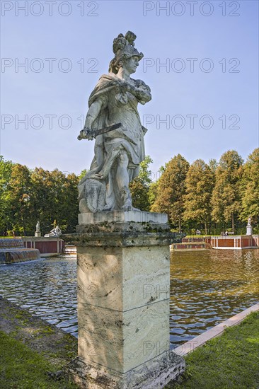 Statue of Mars by Roman Anton Boos