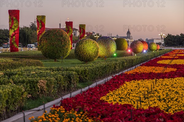 Evening at Tiananmen Square