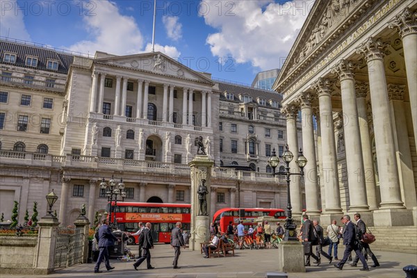 Bank of England (left)