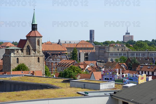 View from the castle to Magniviertel