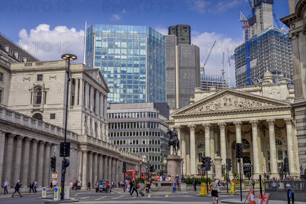 Bank of England (left)