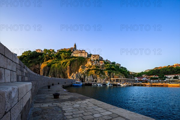 A small harbour by the sea