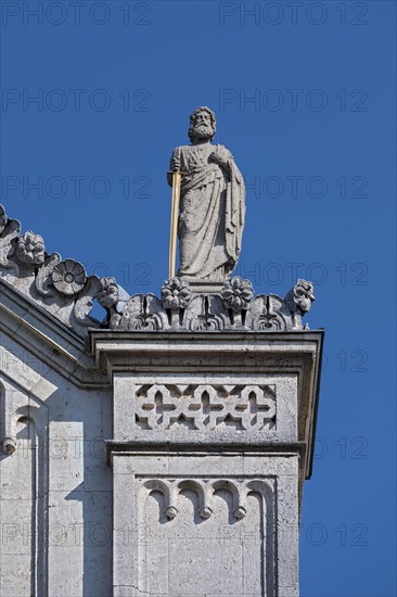 Figure of a saint with sword