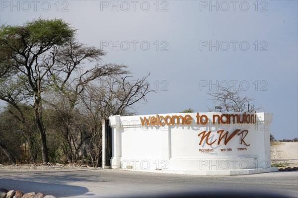 Entrance to Namutoni Camp