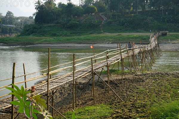 Bridge over the Nam Khan